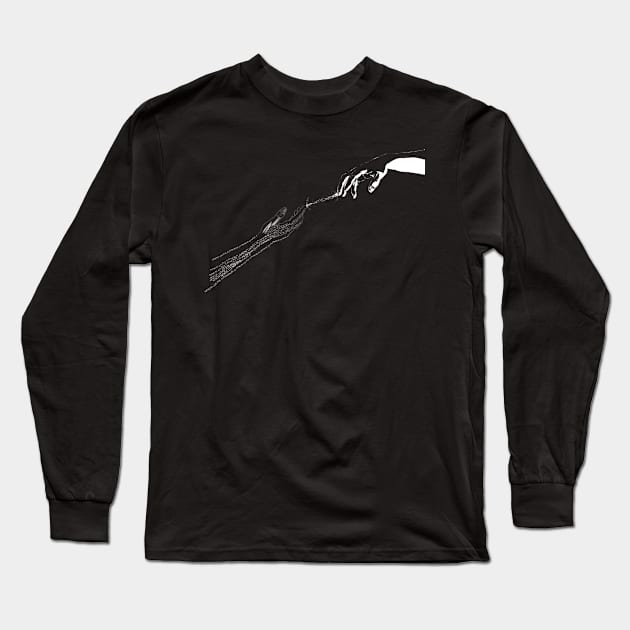 spark in white Long Sleeve T-Shirt by alexandr.besan